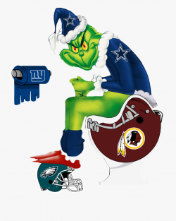Santa Grinch Dallas Cowboys Toilet Christmas Shirt, - Dallas ...