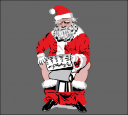 Santa Claus Bathroom List — TShirtVortex