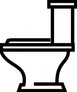 Toilet clip art black and white free clipart images 3 ...