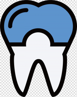 Tooth Dentistry Medicine Organ, Blue teeth transparent ...
