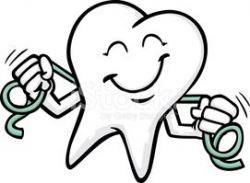 Flossing tooth stock vectors jpg - Clipartix