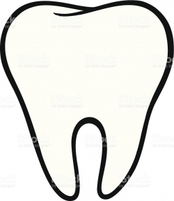 Tooth Clipart Silhouette