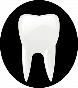 Tooth clipart silhouette, Tooth silhouette Transparent FREE ...