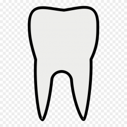 Tooth Clip Art - Transparent Cartoon Tooth - Png Download ...