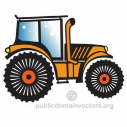 574 free farm tractor clipart | Public domain vectors
