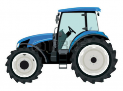 Blue Tractor Clipart & Free Clip Art Images #2723 - Clipartimage.com