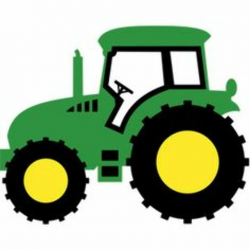 Cute Farmer On Tractor Clipart - Free Clipart