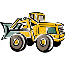 front end loader clipart. Royalty-free clipart # 384904