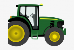 John Deere Clipart Tractor Trailer - Green Tractor Clip Art - Free ...