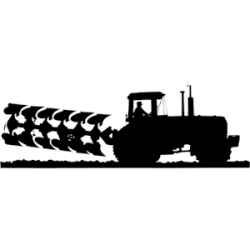 Tractor Plowing Clipart - Clip Art Library