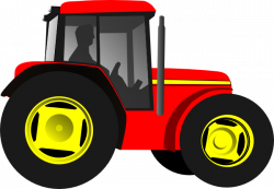 Red Tractor Clip Art at Clker.com - vector clip art online, royalty ...
