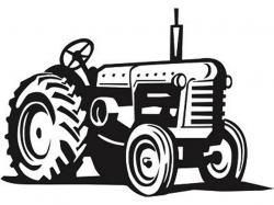 44+ Tractor Clipart Black And White | ClipartLook