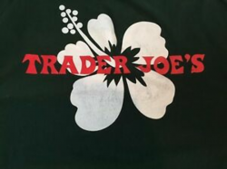 Details about TRADER JOE\'S Hawaiian Hibiscus Flower T-Shirt, 2XL, Hunter  Green, Employee EUC