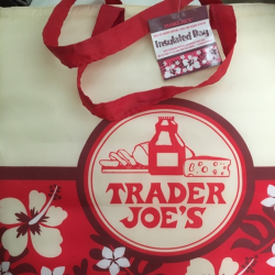 NWT Trader Joe\'s Hawaiian Print Insulated Bag/Tote NWT