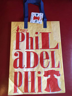 Amazon.com: Trader Joes Philadelphia Theme Reusable Bag ...