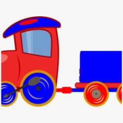 Cartoon Train Engine - Train Clipart Happy Birthday ...