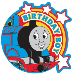 Thomas The Train Clipart Boy Birthday Free Cliparts Png - AZPng