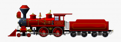 Locomotive At Getdrawings Com Free For Personal - Red Steam ...