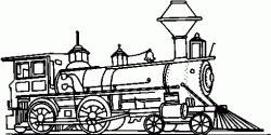 Locomotive train clip art - Clipartix