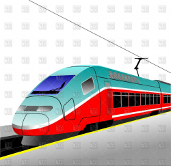Best Free Modern Train Clip Art Image » Free Vector Art ...