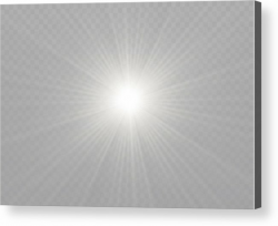 Yellow Glowing Light Burst Explosion On Transparent Background. Vector  Illustration Light Effect Decoration With Ray. Bright Star. Translucent  Shine ...