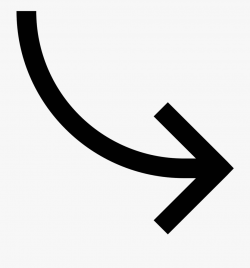 Curve Arrow Free Icon With A Curved Arrow 325888 Download ...