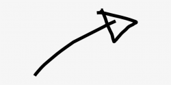 White Hand Drawn Arrow Png Banner Freeuse - Free Transparent ...