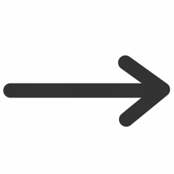 Simple Rounded Arrow Right transparent PNG - StickPNG