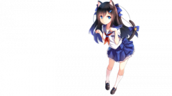 Download ANIME GIRL Free PNG transparent image and clipart