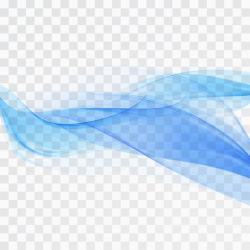 Beautiful blue wave transparent background - Download Free ...