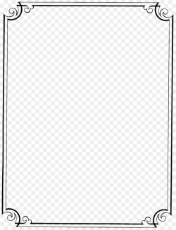 Free Fancy Borders Transparent Background, Download Free ...