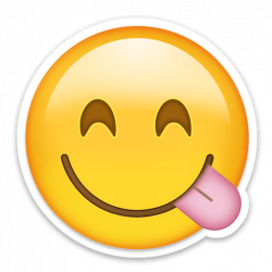 Emoticon Happy Tongue transparent PNG - StickPNG