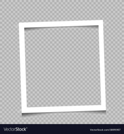 Square frame transparent background