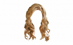 Blonde Hair Transparent Background - Clip Art Library