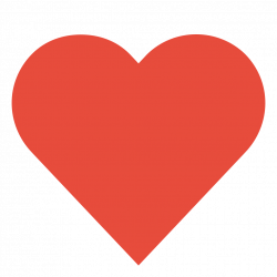 Dark Red Heart Transparent Background