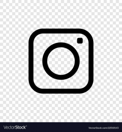 Photo camera icon on transparent background