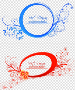 Red and blue Best Design floral , Motif Circle Adobe ...