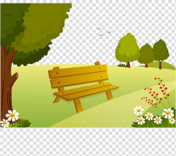 Illustrator Illustration, corner of the park transparent ...