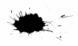 Free Download - Black Transparent Paint Splash Png ...