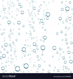 Water droplets on a transparent background