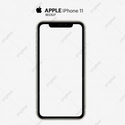 Apple Iphone 11 Pro Max Mockup Shape Transparent Background ...