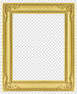 Gold frame, frame Texture, Rectangular gold frame ...
