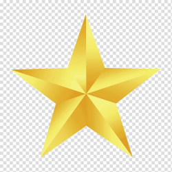 Yellow barn star art, Star , gold star transparent ...