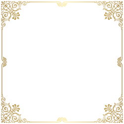 Frame Border Transparent PNG Image | Gallery Yopriceville ...