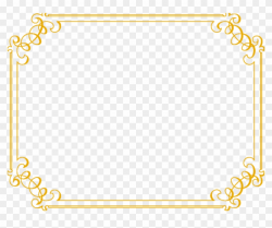 Fancy Borders Png - Fancy Border Transparent Border, Png ...