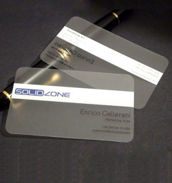 Plastic Pvc Business Id Card Printing - Transparent Translucent Business  Cards For Wholesale - Buy Pvc Business Card,Transparent Business ...
