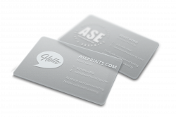 30PT Plastic Business Cards (Business Cards)
