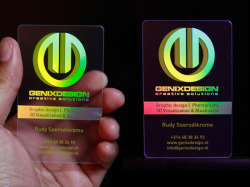23 Cool Examples of Transparent Business Cards