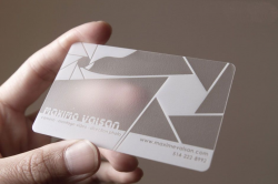 Plastic Business Cards | Plastic business cards, Business ...