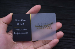 Transparent Business Cards | Clear Business Cards | Free ...
